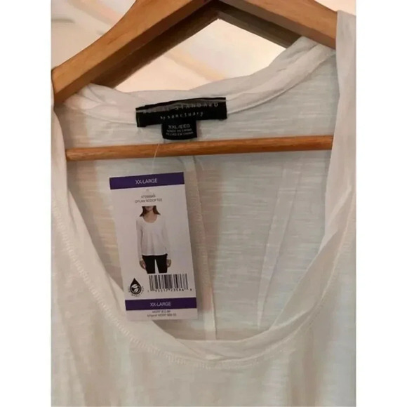 Sanctuary Social Standard Dylan Scoop Neck Tee XXL NWT - Picture 3 of 4